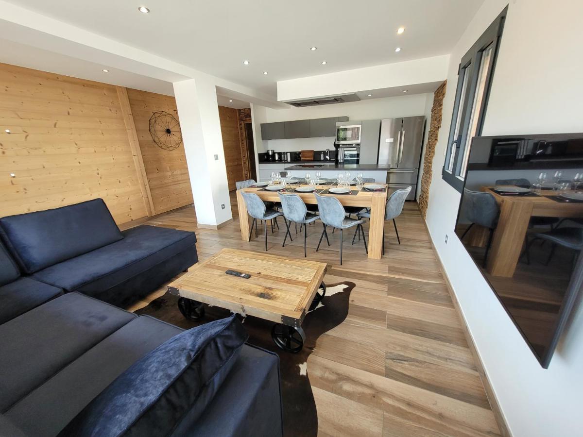 Appartement En Chalet 4 Etoiles Huez Kültér fotó