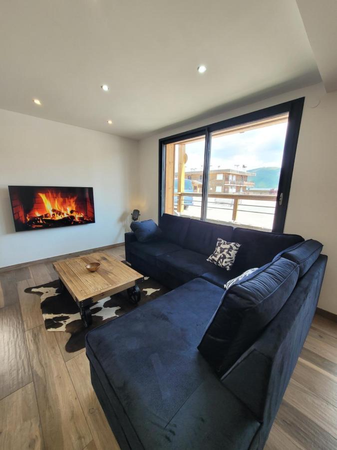 Appartement En Chalet 4 Etoiles Huez Kültér fotó