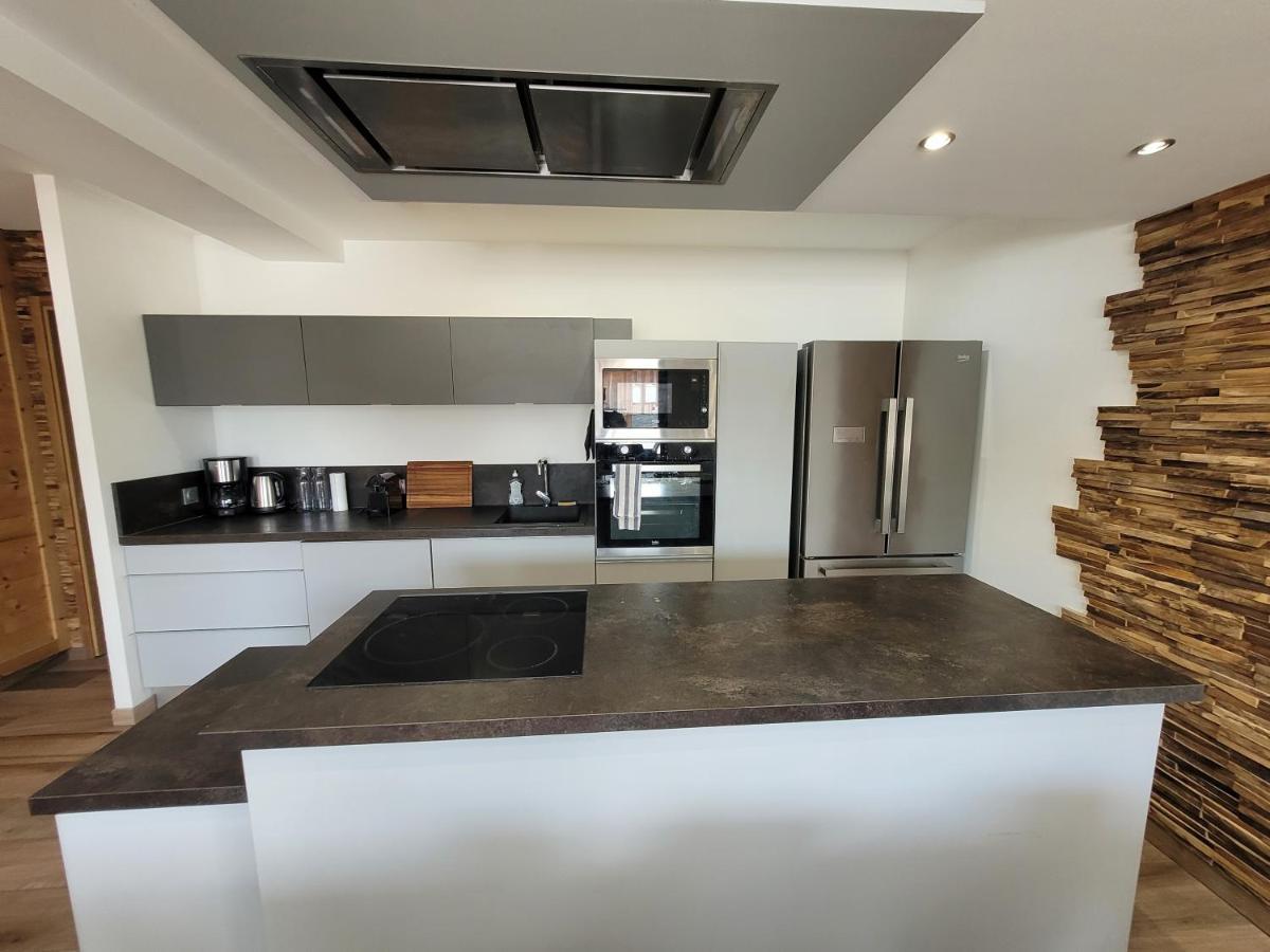 Appartement En Chalet 4 Etoiles Huez Kültér fotó